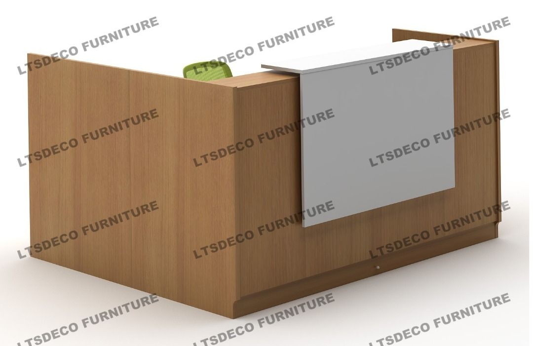 RECEPTION TABLE / OFFICE PARTITION, Furniture & Home Living, Office ...