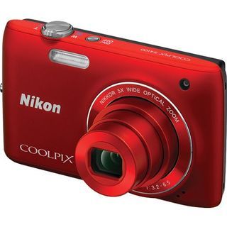 Red Nikon Coolpix S4100