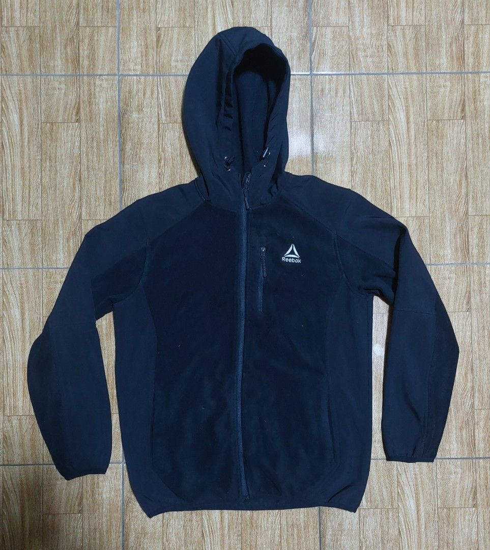Reebok mixed best sale media softshell jacket