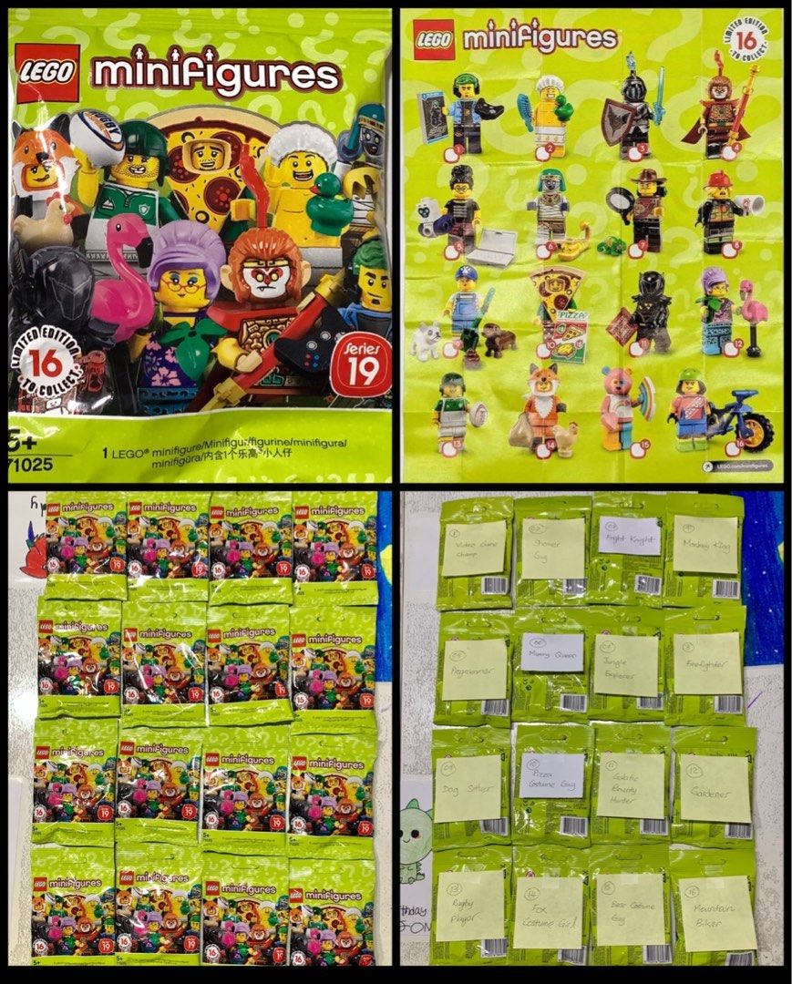 Lego minifigures cheap series 19 leak