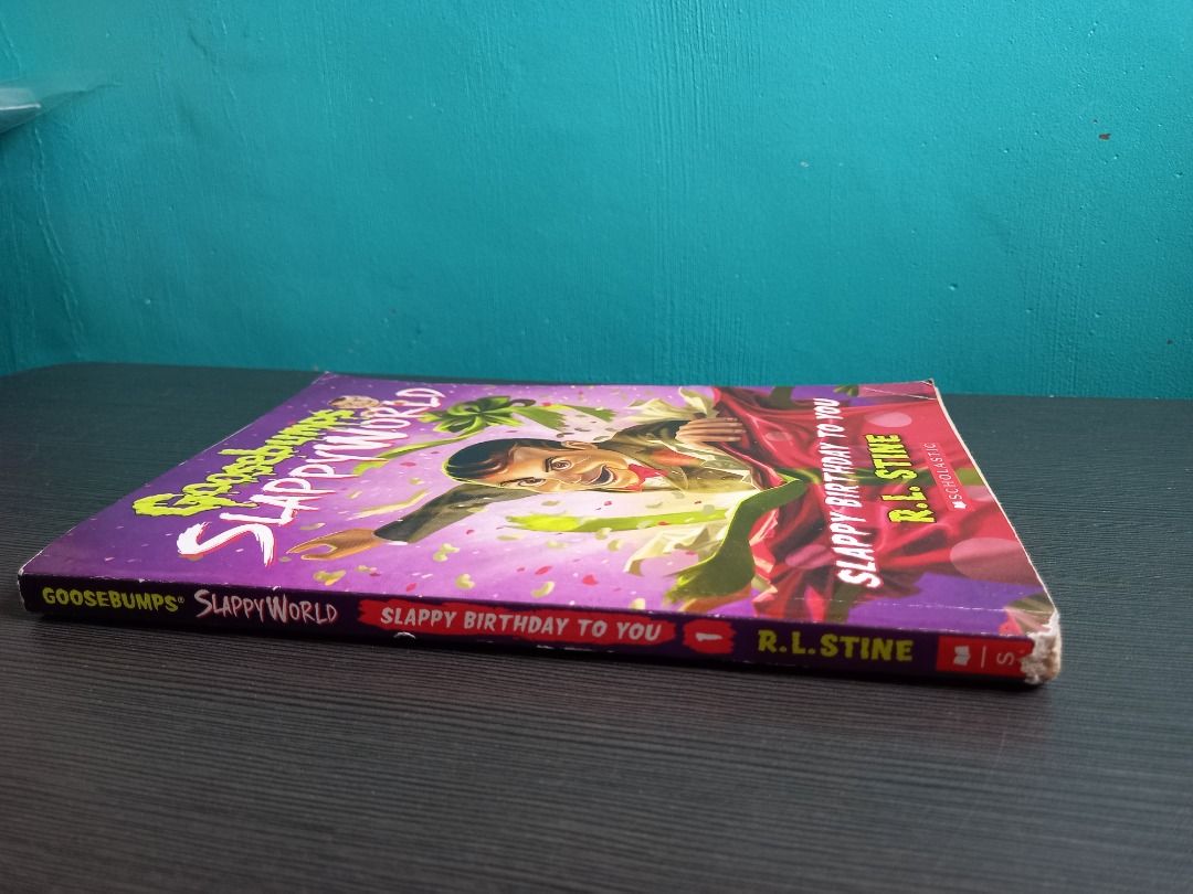 R L Stine Goosebumps Slappy World Slappy Birthday To You Book Hobbies