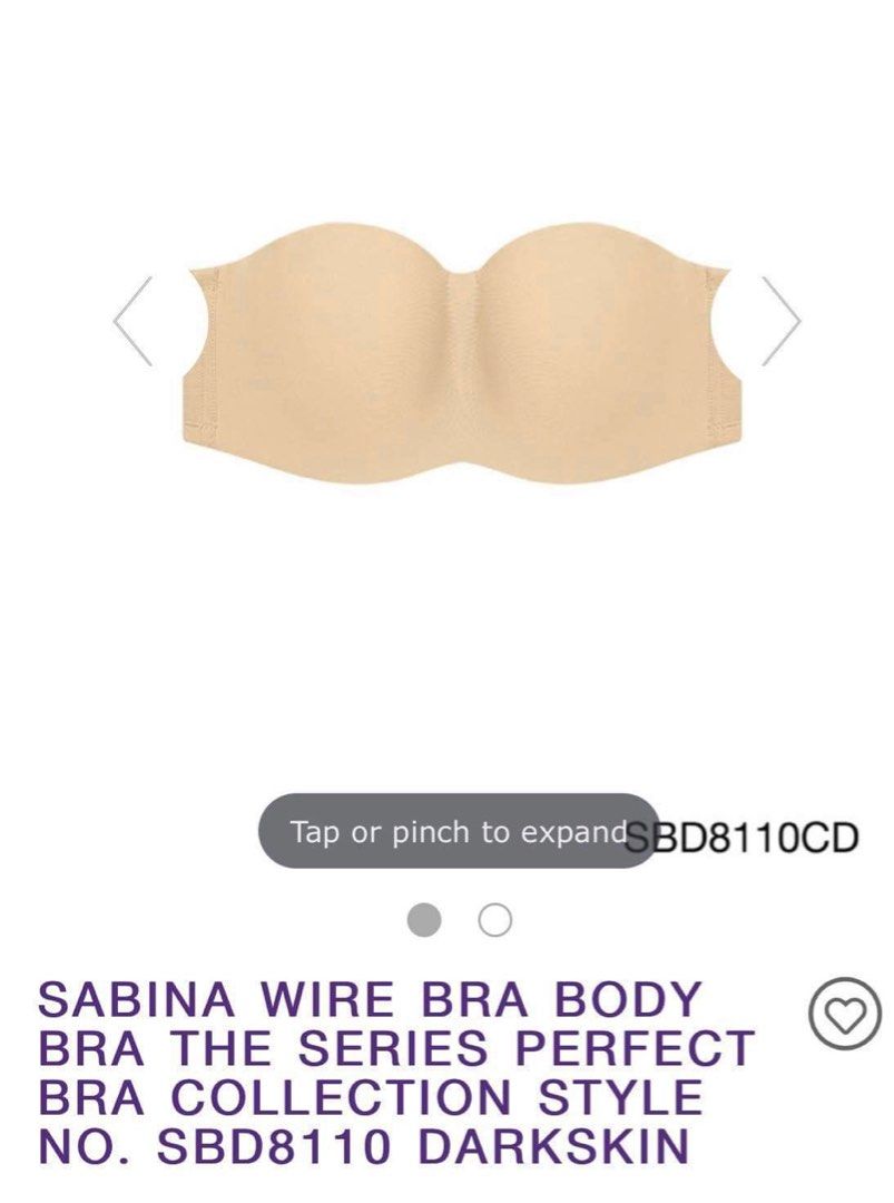 Sabrina strapless underwire bra, Women's Fashion, New Undergarments &  Loungewear on Carousell