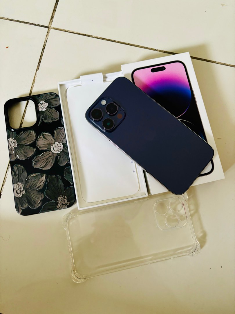Sale or Swap Iphone 14 pro max 256gb smartlocked NTC Deep purple ...