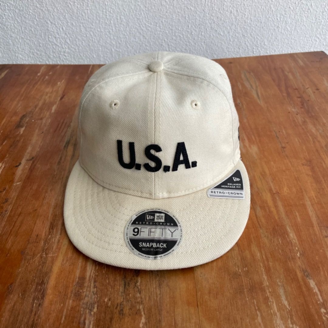 SALE NEW ERA USA 9FIFTY RELAXED HERITAGE FIT RETRO CROWN