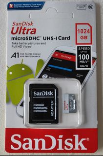 64GB Micro SD Card MicroSDXC UHS-I Flash Memory Card Up to 100MB/s - A1,  U3, Class10, V30, 667X, FAT32 High-Speed TF Card