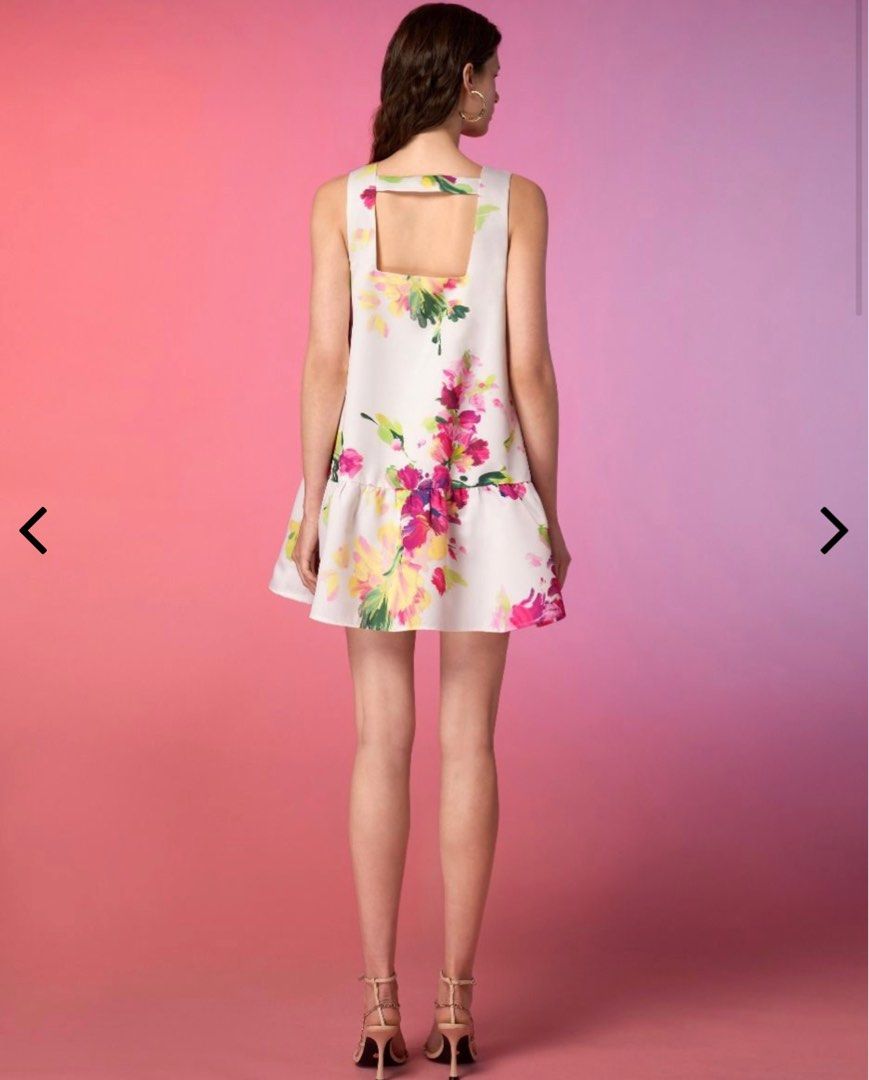 Saturday Club- Floral Print Dress, Women's Fashion, Dresses & Sets, Dresses  on Carousell