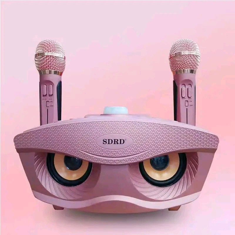 SDRD SD-306 Wireless Bluetooth Dual Microphone Karaoke Portable 3D Stereo Speaker (Category: Soundbars, Speakers & Amplifiers) located in Manila. Submitted by bongsy999mall (Listing ID 1280751350, Image 2). Description: SDRD SD-306 Wireless Bluetooth Dual Microphone Karaoke Portable 3D Stereo Speaker Complete colors：Black Gold Pink Retail : 1850 each Product Description Support 3D stereo surround sound Two wireless microphones Support even hello 