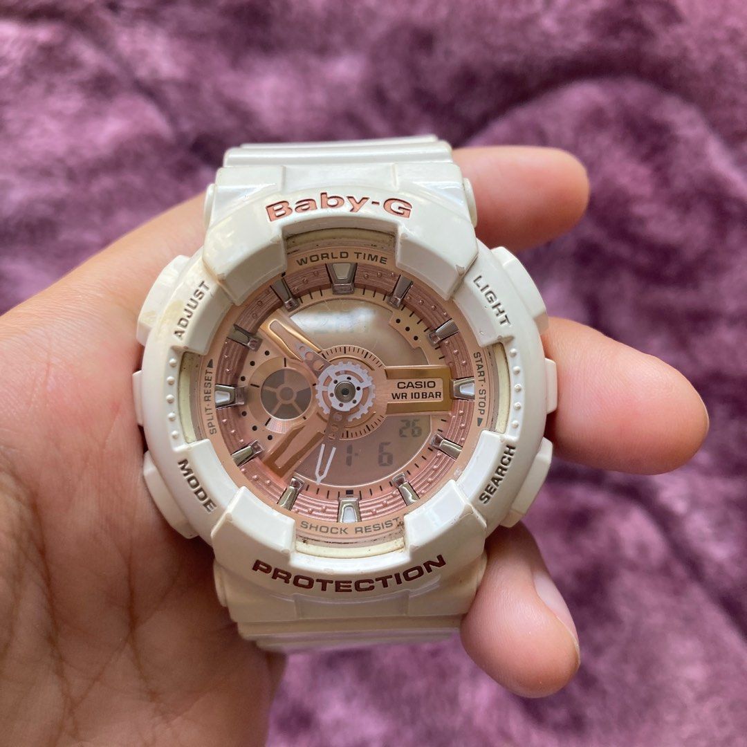 Womens g shock with second hand top