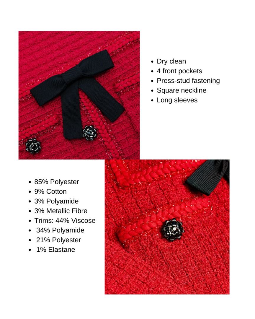 SELF-PORTRAIT | RED KNIT BOW ROUND NECK MINI DRESS, Women's Fashion, Dresses  & Sets, Dresses on Carousell