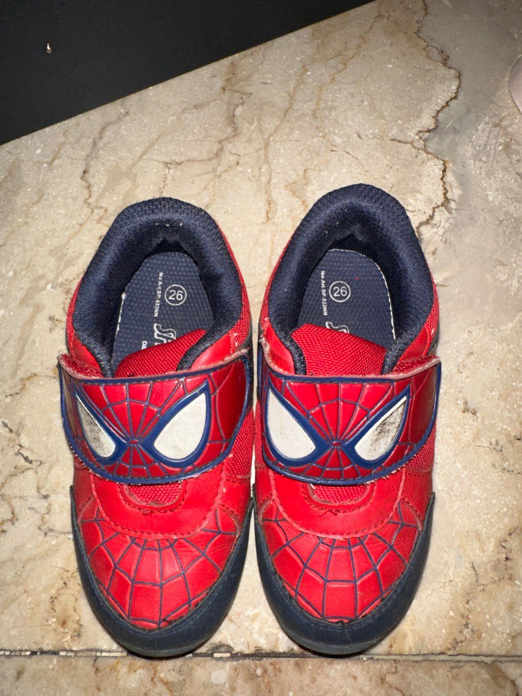 SEPATU ADIDAS ANAK SPIDERMAN SIZE 26 Bayi Anak Baju Bayi di