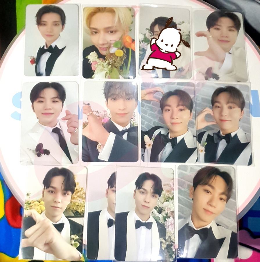 SEVENTEEN FML Carat Ver PCs Carver photocards (joshua jun woozi dk ...