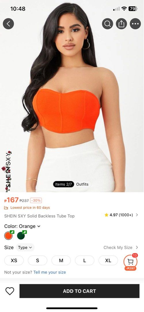 SHEIN NEON TUB XS USED ONCE, Women's Fashion, Tops, Others Tops on ...