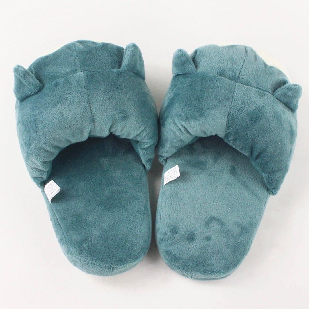 Snorlax Slippers Snorlax Feet Warmer Snorlax Hotel Shoes Snorlax Plush