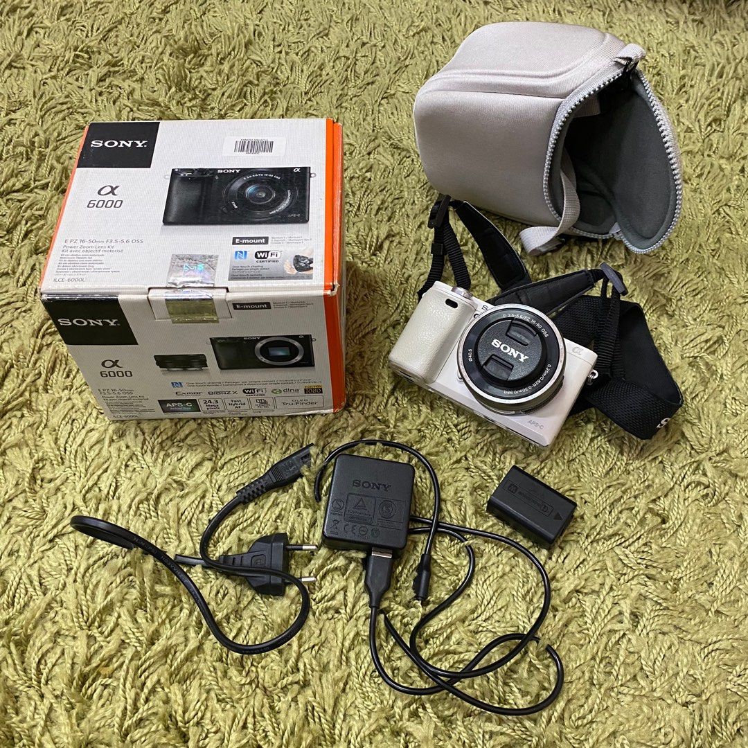 Sony A6000 Fullset bonus tas kamera