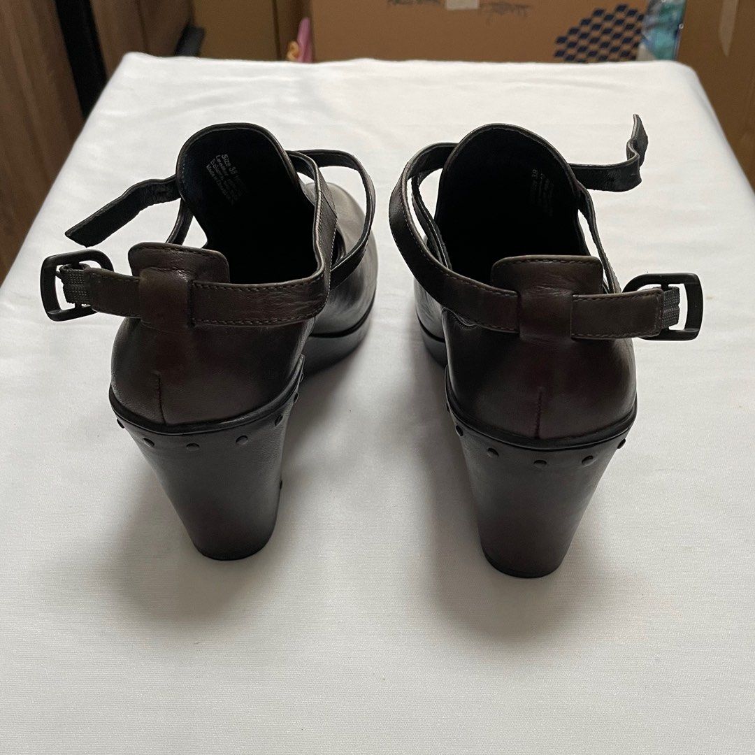 Special Offer Like New dansko Brand 3 Heel Brown Color Chunky Shoes For Sales Please type shoes on my listings for more similar items