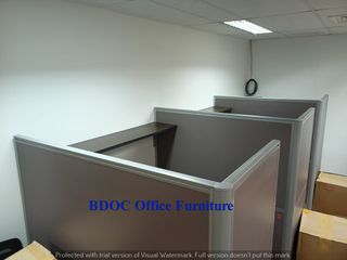 square type office partition /  office partition /  office table / office chair
