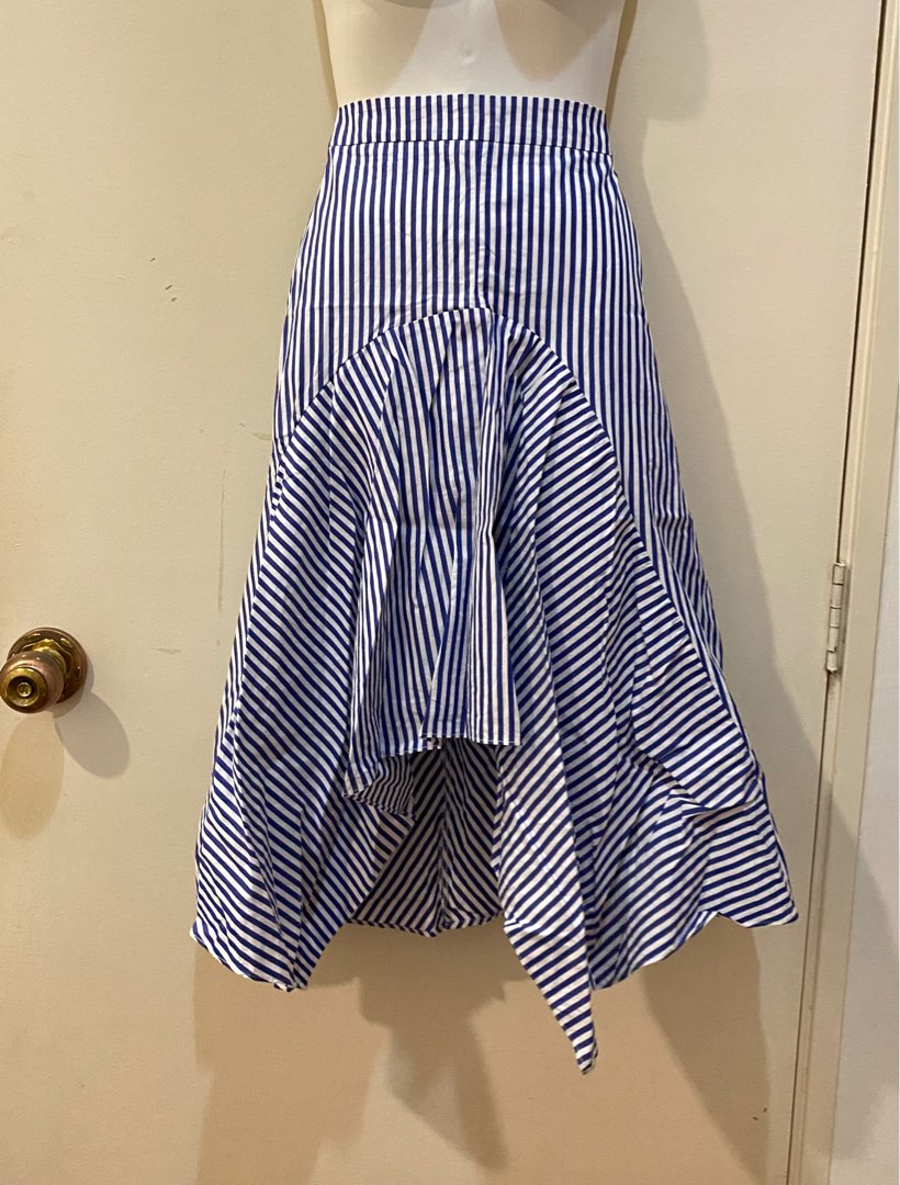 Striped skirt deals casual