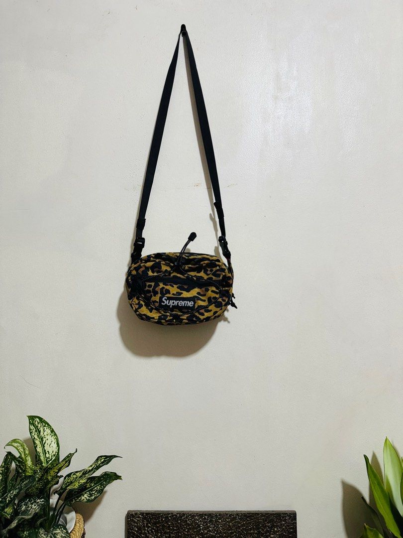 Supreme waist bag leopard hotsell