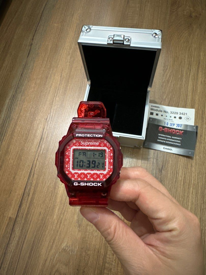 Supreme x LV gshock