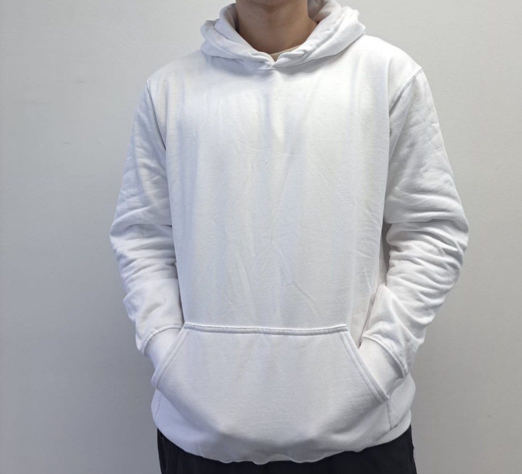 Cheap plain white hoodie online