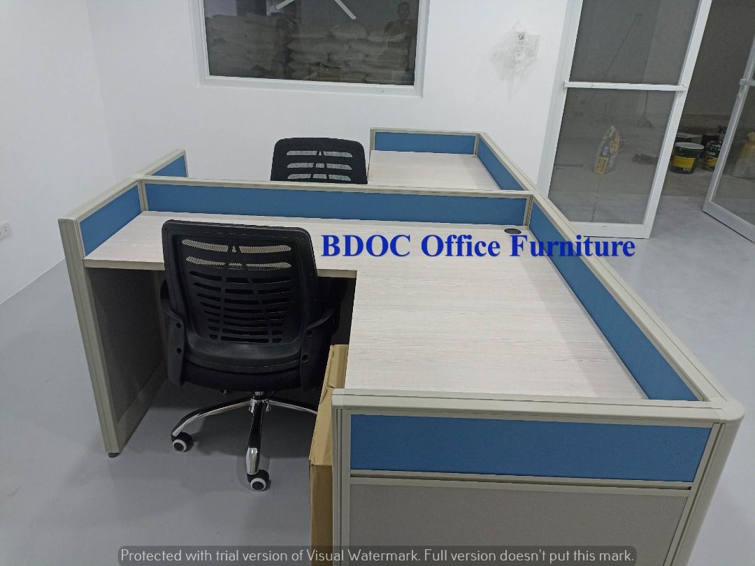 T shape office partition / office partition / office table / office