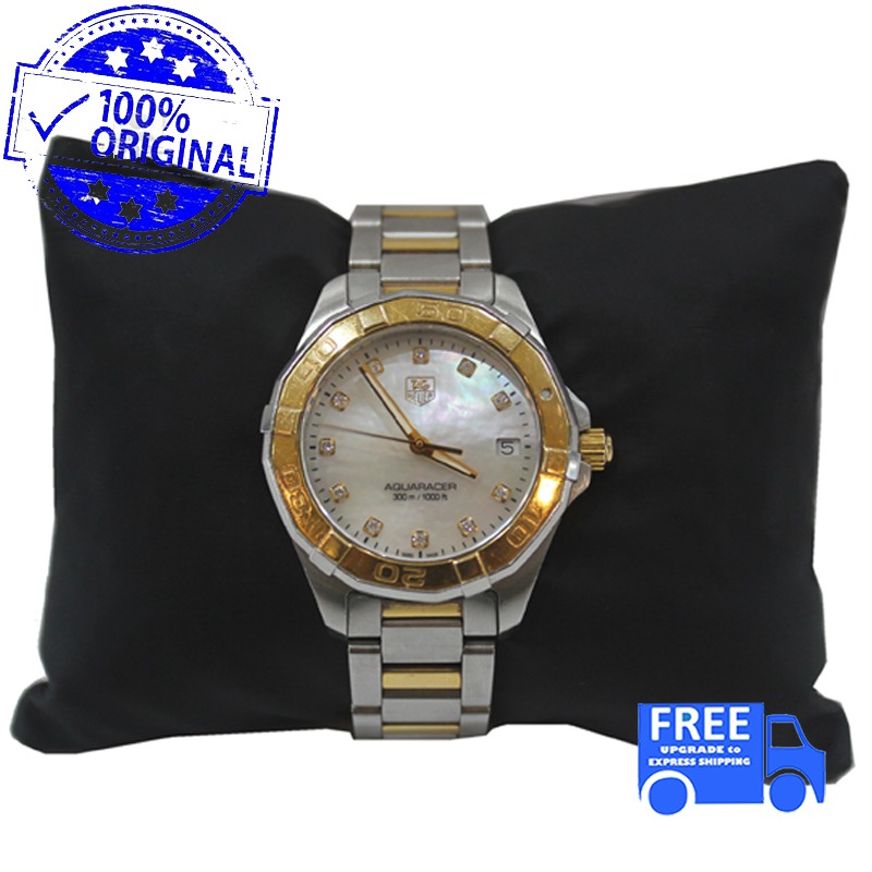 Tagheuer Aquaracer REF.WAY1351.BD0917 Quartz 35mm Steel and Gold Barang Mewah Jam Tangan di Carousell