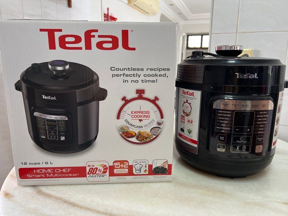 Tefal Electric Pressure Cooker 6l , Brand new seal in box, 2 years