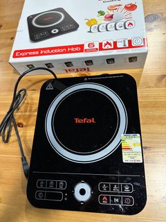 Tefal Induction Cooker Hob Express Slim IH7208, Free Shabu Pot