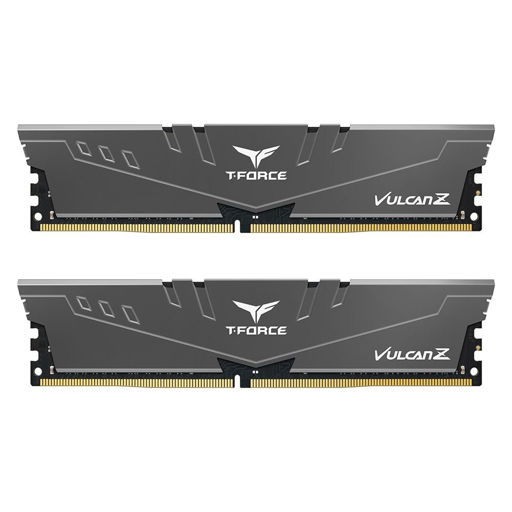 T FORCE VULCAN Z DDR4 DESKTOP MEMORY GRAY 16GB 2x8GB 3200MHz