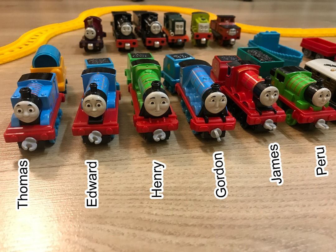 Thomas Friends Collectables 26 Trains with Track Sell All Together