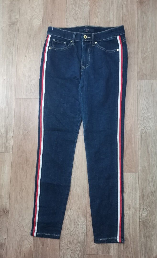 Tommy hilfiger shop side stripe jeans