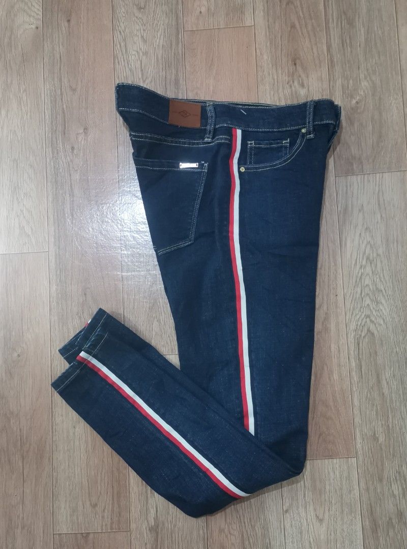Tommy hilfiger store side stripe jeans