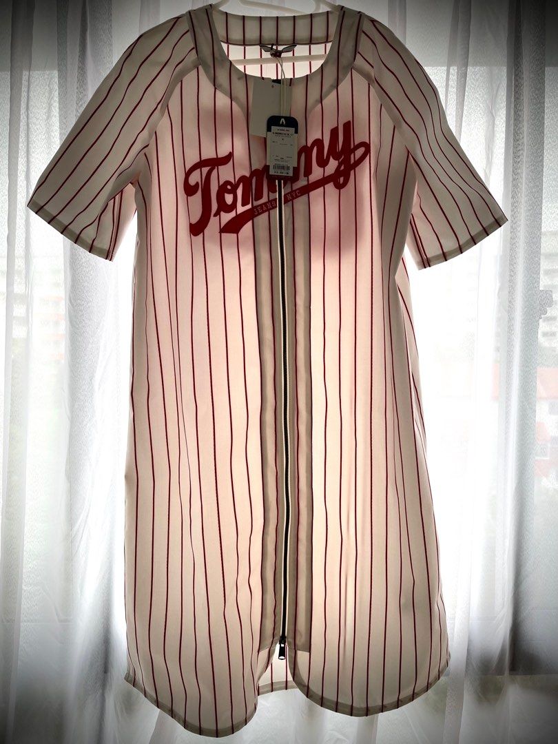 Tommy Jeans Hilfiger Baseball Dress BNWT Size S Authentic