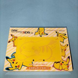 Unused Unopened NEW 3DSLL Pikachu Yellow Pokemon