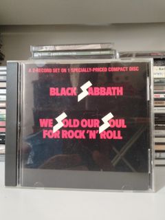 Black Sabbath - We Sold Our Soul For Rock N Roll Volume 1 + Volume 2 (2xCD)  - CD 