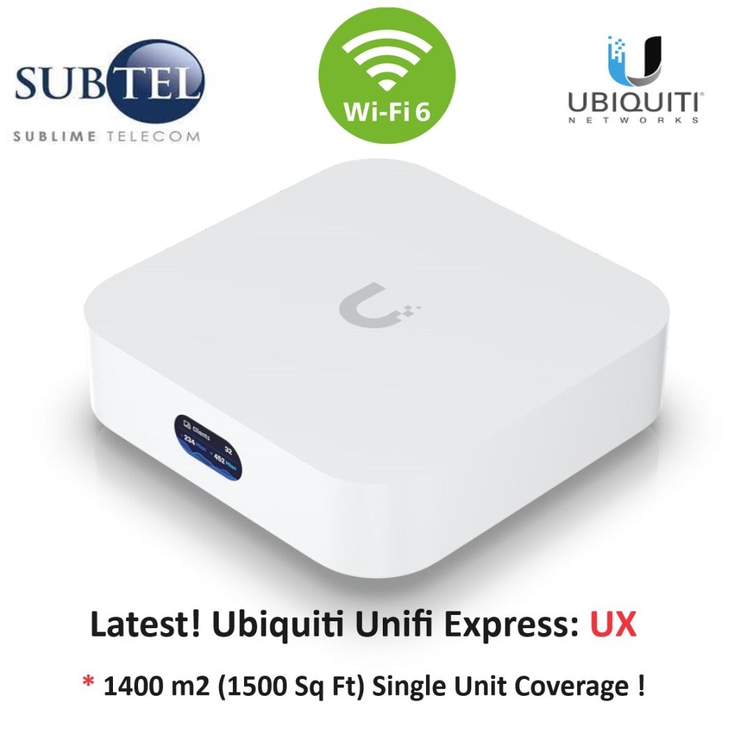 NEW Ubiquiti UniFi Express Cloud Gateway WiFi 6 Access Point - UX