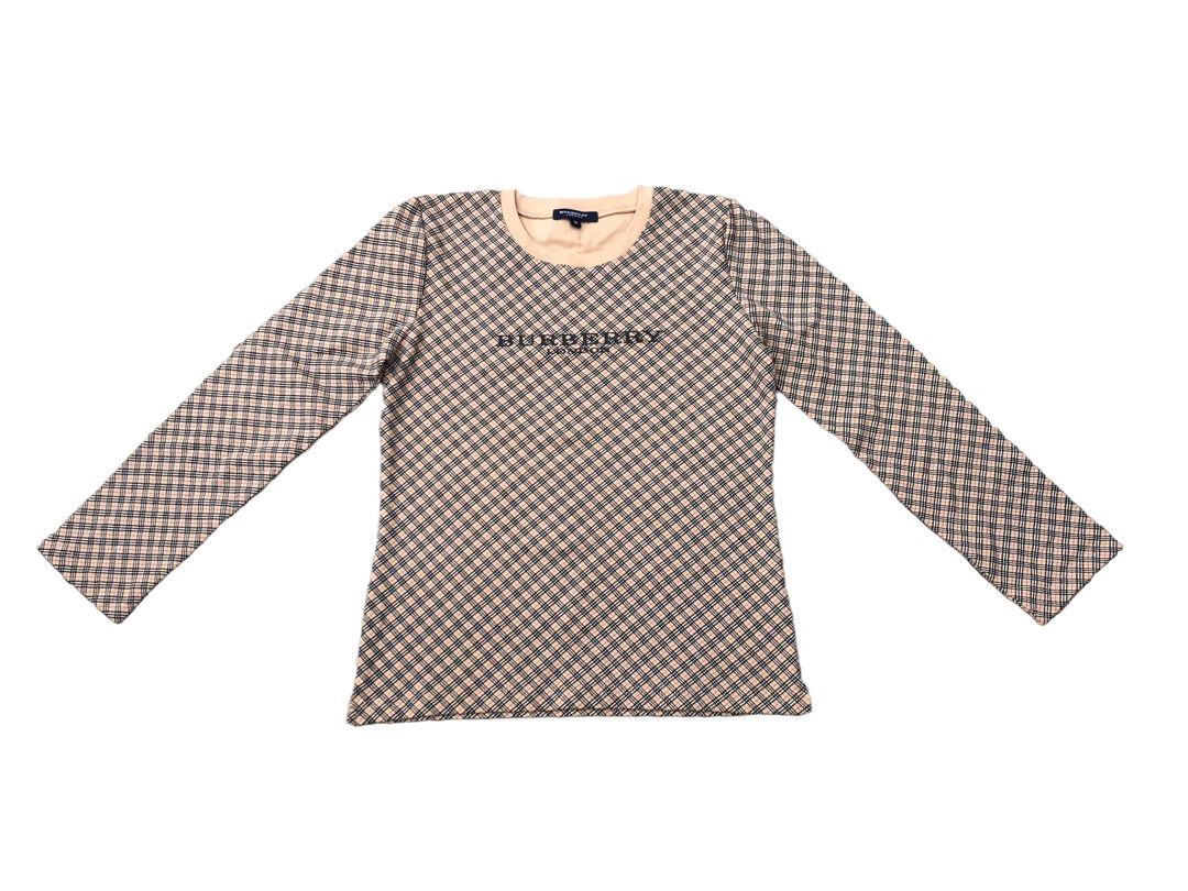 Burberry nova check hotsell long sleeve shirt
