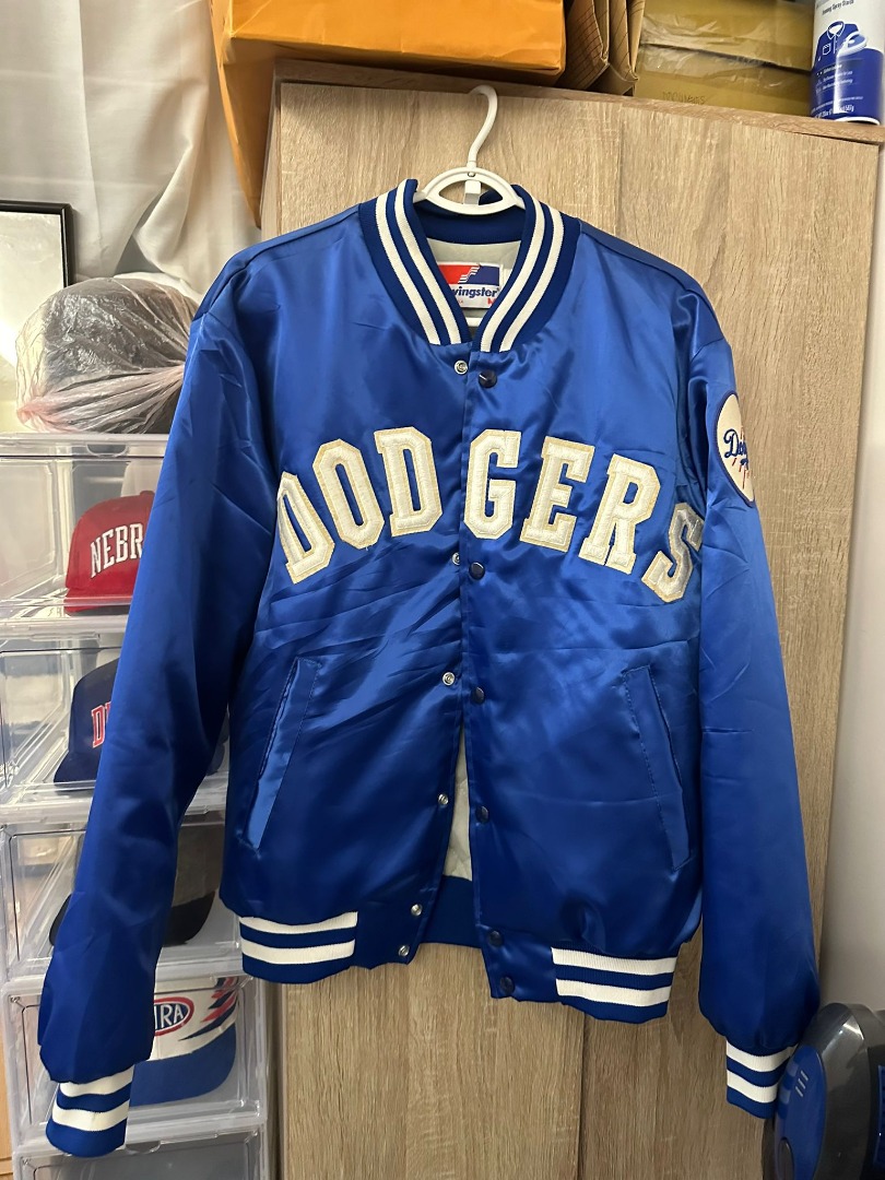 Vintage Dodgers Jacket by Swingster Made in USA Men s Fashion Coats Jackets and Outerwear on Carousell