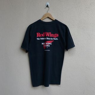 Cheap red discount wings shirts