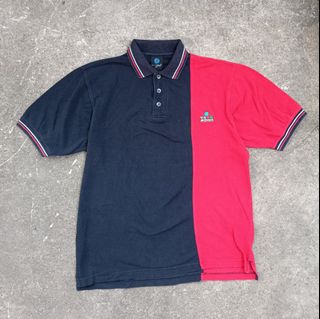 Vintage Tommy Hilfiger Color Block Polo Shirt