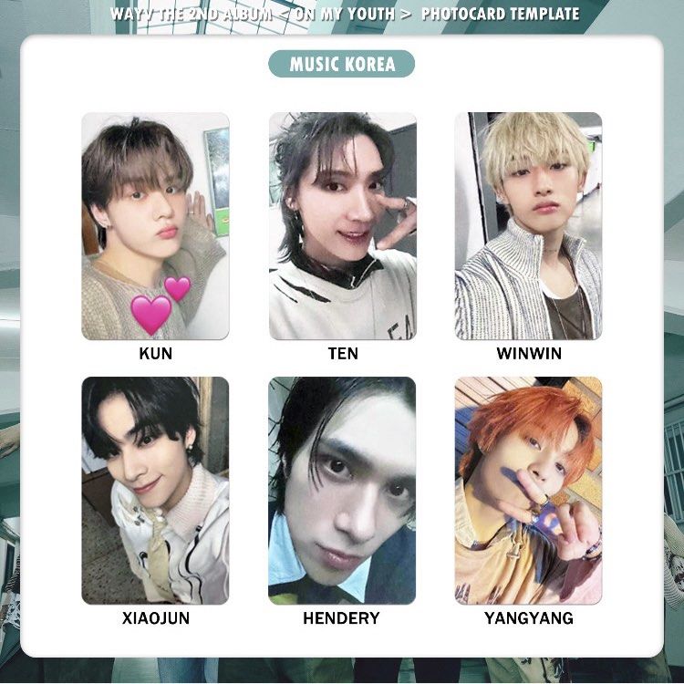 大人女性の WayV SW Music Apple AM 特典K4 Youth My On OMY 威神V K-POP・アジア