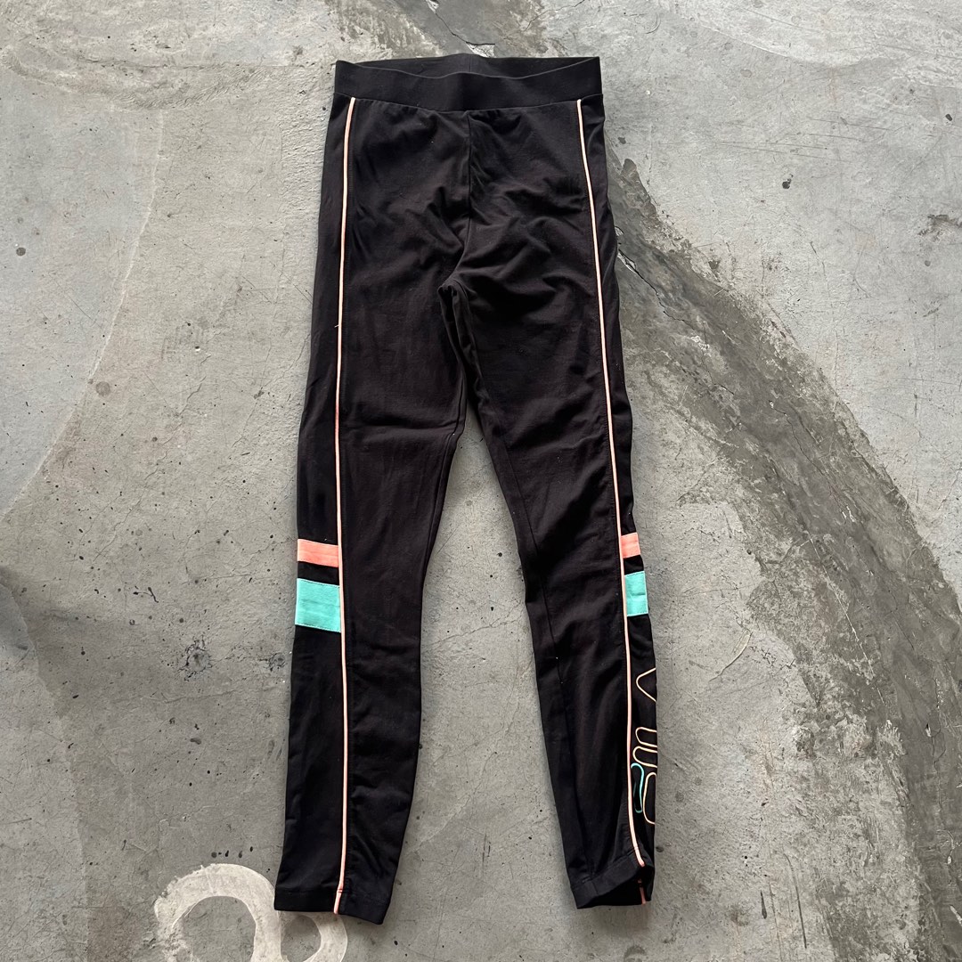 XXS authentic Fila female ladies womens sport pant legging, Women's  Fashion, Bottoms, Jeans & Leggings on Carousell