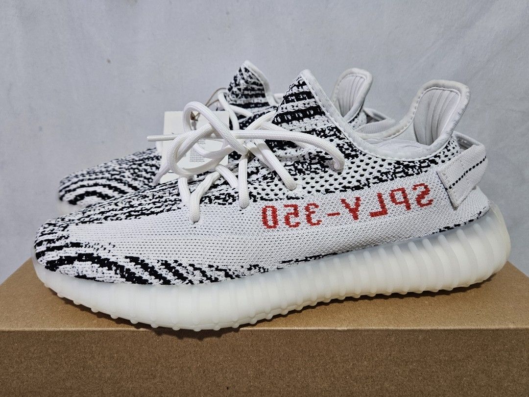 Yeezy Boost 350 V2 Zebra Men s Fashion Footwear Sneakers on