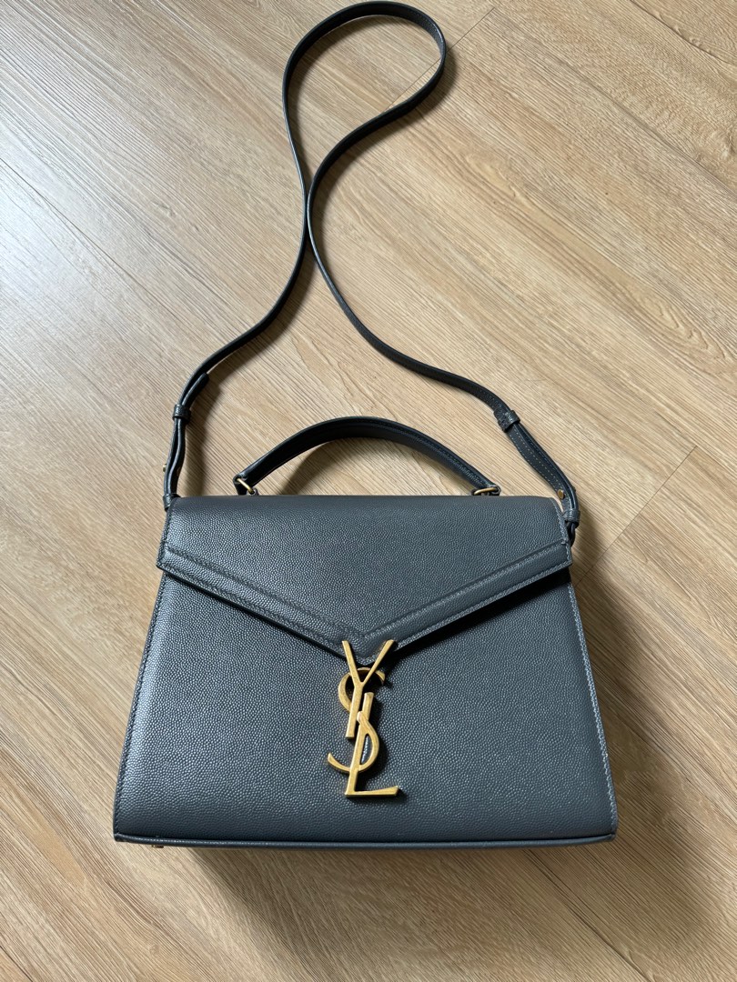 Cassandra top handle medium bag sale in grain de poudre embossed leather