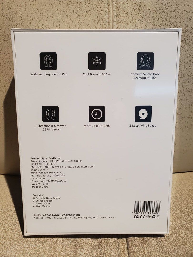 100% 全新Samsung 掛頸風扇, 手提電話, 手機, Android 安卓手機, Samsung 三星- Carousell