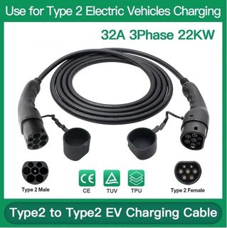 Blaupunkt A1P32AT2 type 2 câble de charge 250V 32A pour voiture électrique
