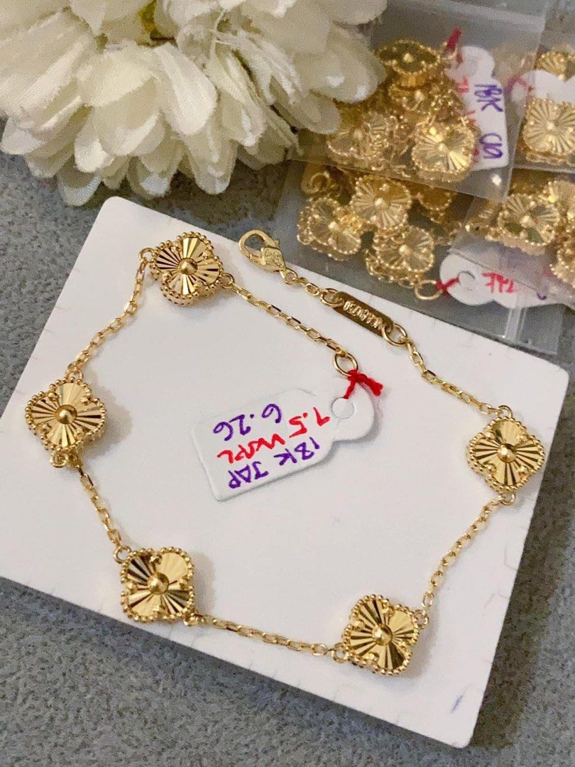 Vintage 18k gold bracelet cheap
