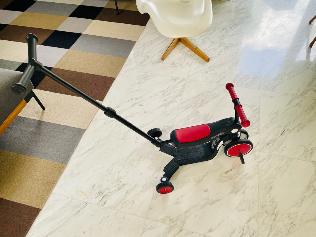 3 in 1 Tricycle + Balance Bike + Scooter for 2y old to 4y old kids