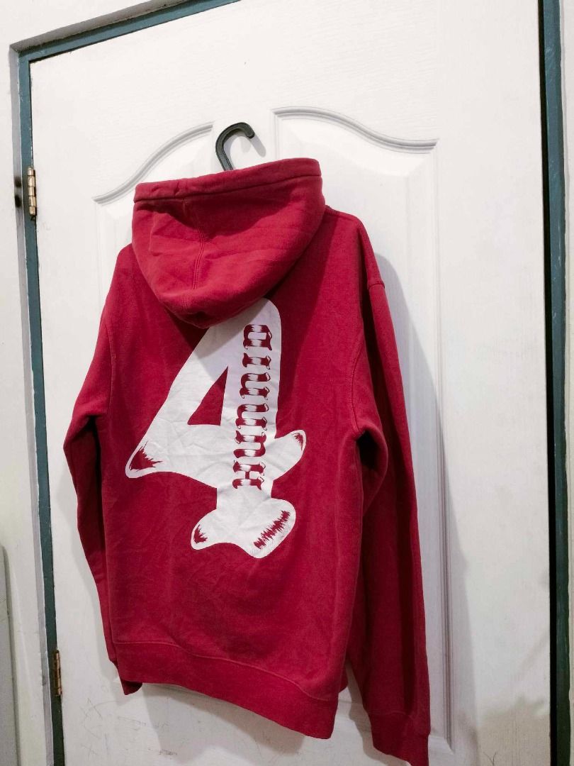 4Hunnid Worldwide Red Hoodie