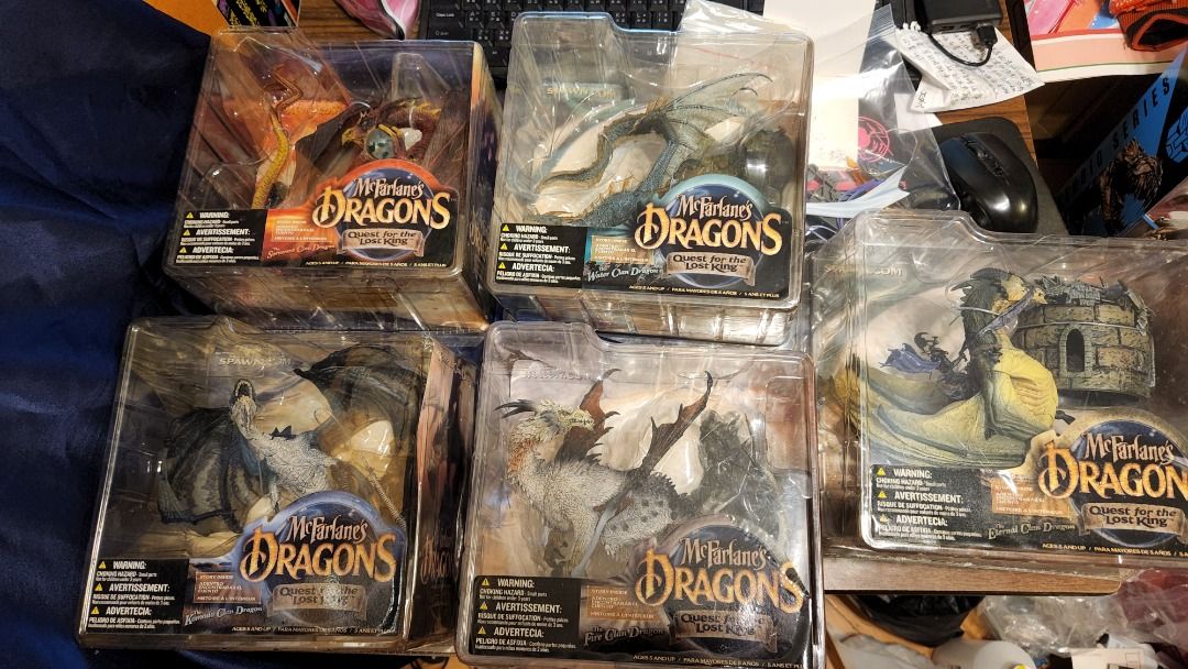 Figurine McFarlane Dragon - Série 1 - Komodo - Occasion